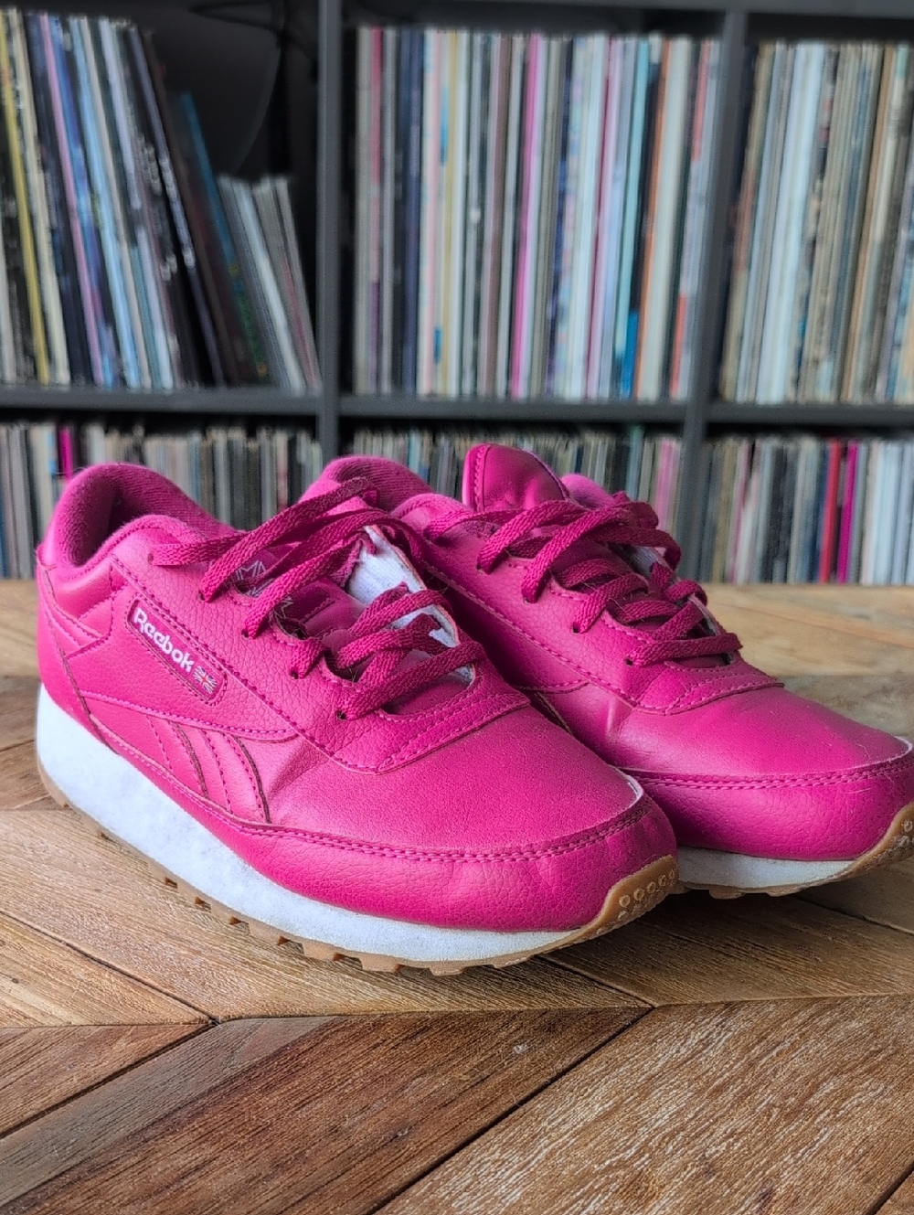 Reebok Hot Pink Low-Top Sneakers